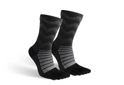 High-cut toe socks