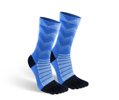 High-cut toe socks